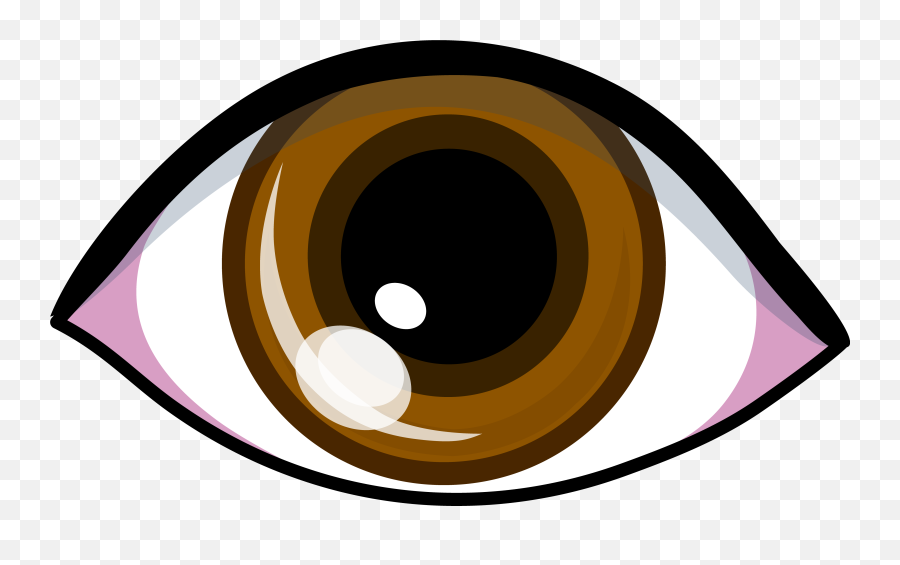 Big Cartoon Eyes Eye Cartoon Images Free Download Clip Art - Brown Eye Clipart Emoji,Big Eyes Emoji