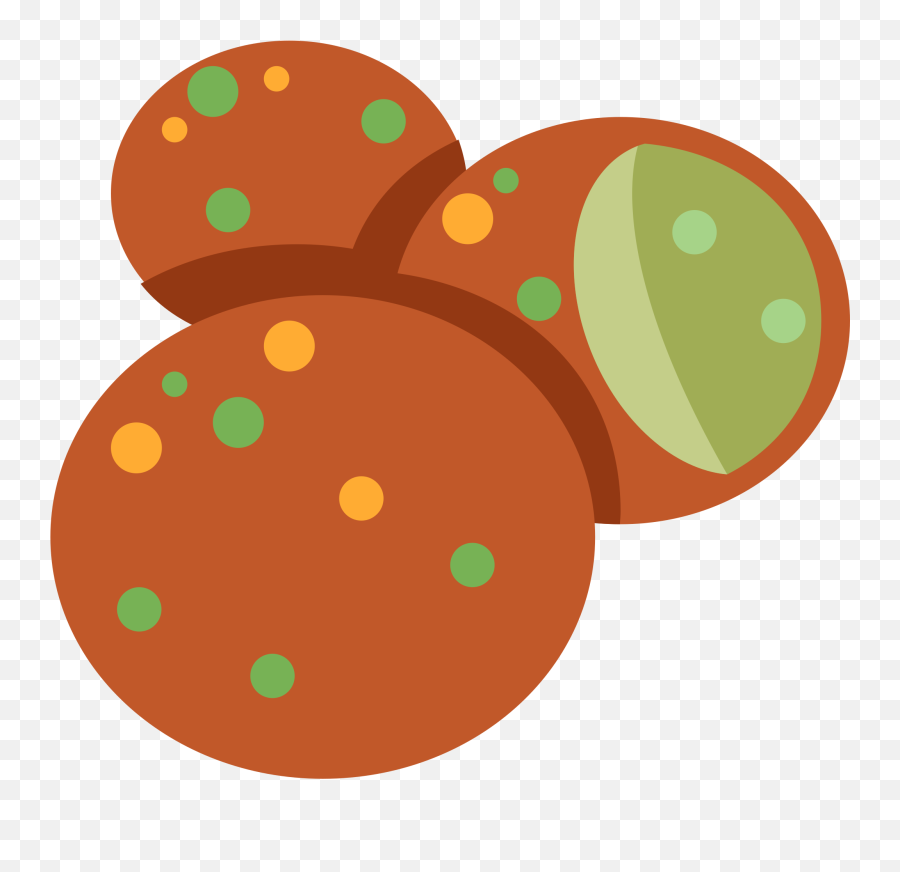 Falafel Emoji Clipart Free Download Transparent Png Creazilla - Falafel,Egg Emoji