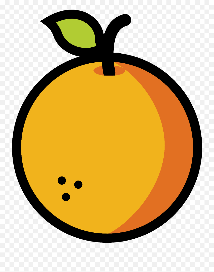 Tangerine Emoji - Mandarina Emoji,Orange Emoji