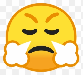 Face With Steam From Nose Emoji - Forbidden City,Triumph Emoji