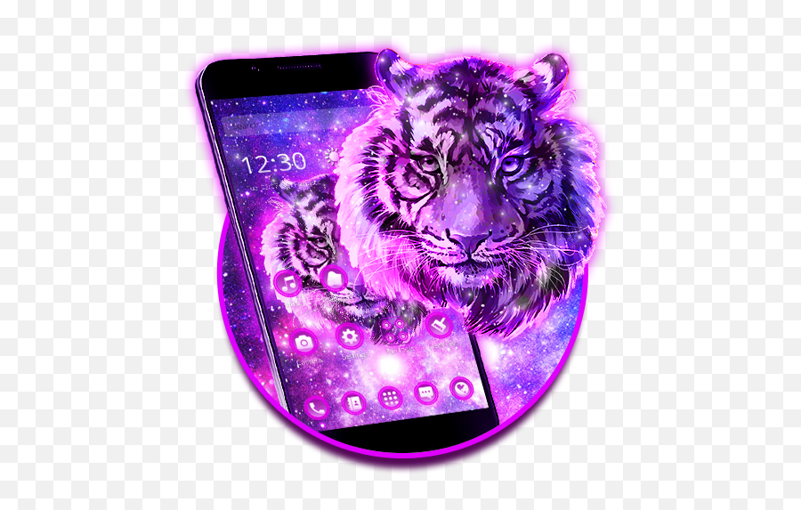 Galaxy Tiger Theme - Google Play Watercolor Tiger Face Emoji,Tiger Emoji Android