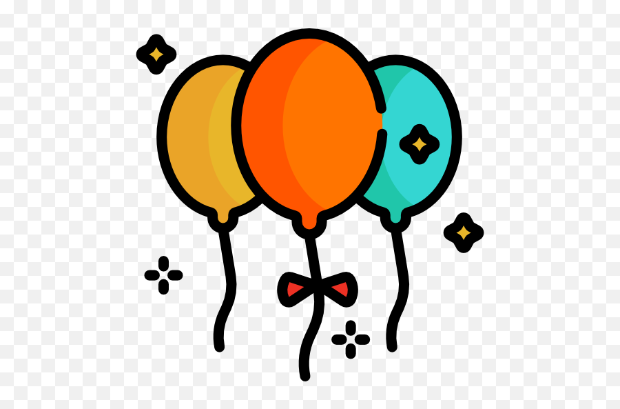 Free Vector Icons Designed - Simple Wizard Hat Emoji,House Balloons Emoji