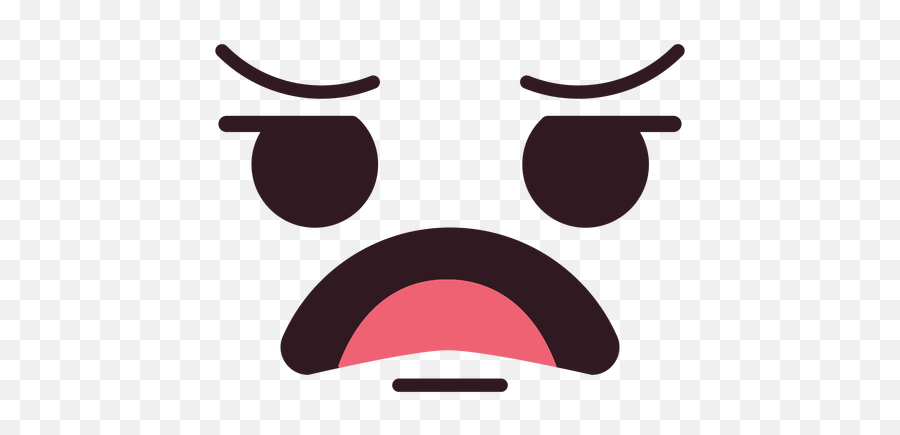 Simple Disappointed Emoticon Face - Transparent Png U0026 Svg Cara De Decepcion Png Emoji,Disgusted Face Emoji