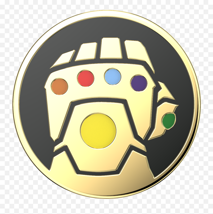 Enamel Infinity Gauntlet Popgrip Popsockets Official - Marvel Enamel Infinity Gauntlet Pop Socket Emoji,Star Ocean 5 Use Emoticon