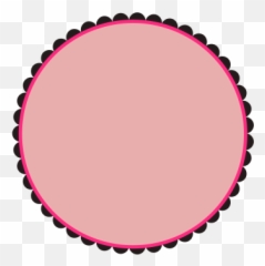 Scalloped Round Frame Png - 273 Transparentpng Circle Round Frame Vector Emoji,Emoji Border Frame Png Transparent
