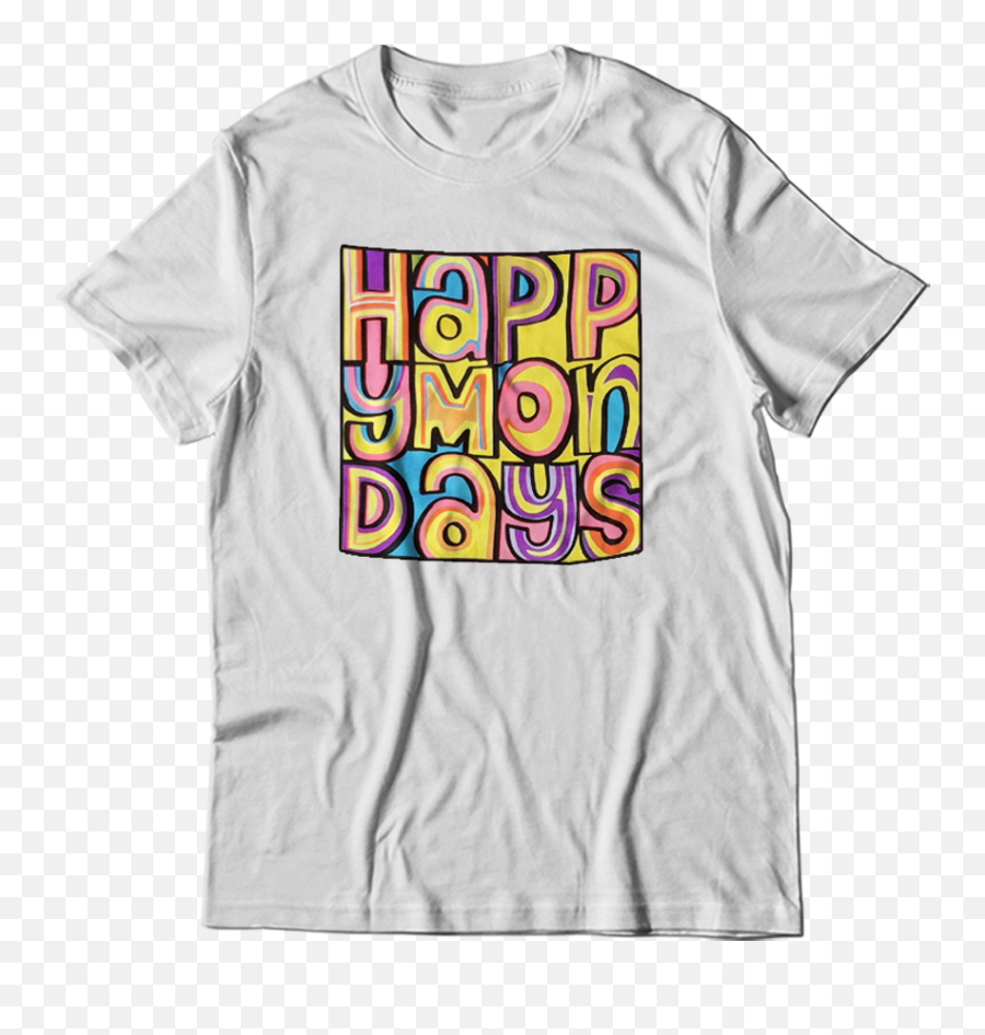 Happy Mondays Official Online Store Merch Music - T Shirt Le Butcherettes Emoji,Bellyache Emoticon