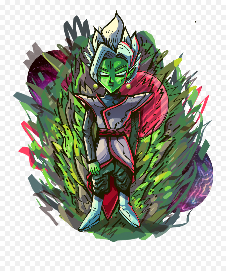 Dragon Ball - Fictional Character Emoji,Zamasu Emoticon