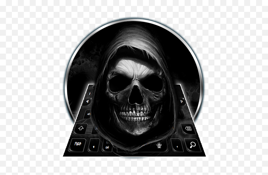 Hell Devil Death Skull Keyboard Theme - Creepy Emoji,Death To America Emoji