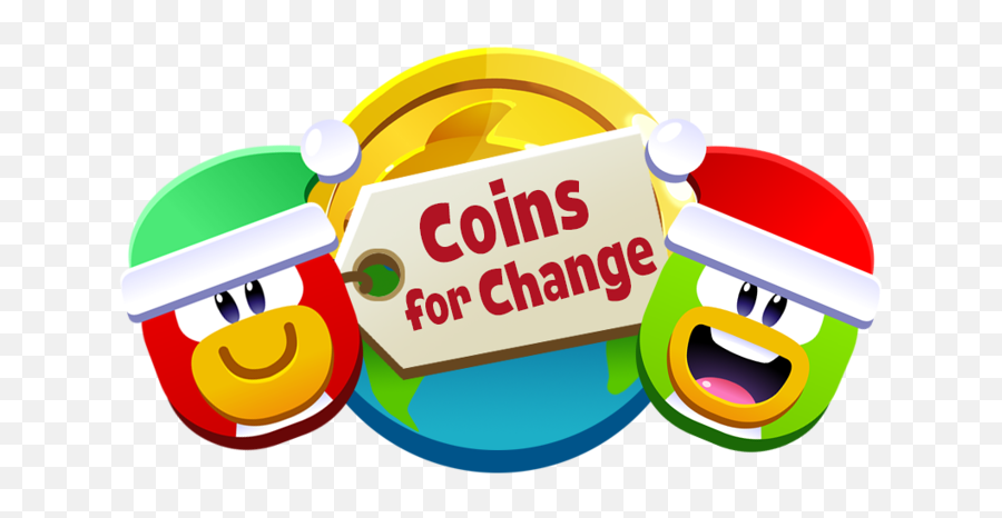 Coins For Change Club Penguin Wiki Fandom - Club Penguin Island Coins For Change Emoji,Telescope Emojis