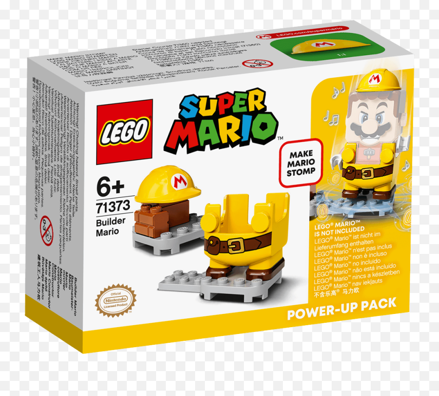 Builder Mario Power - Up Pack 71373 Lego Super Mario Power Up Pack For Lego Mario Emoji,Mario Emoticon 1 Up