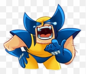 Wolverine Sticker För Whatsapp - Fictional Character Emoji,Fb Marvel Wolverine Emoji