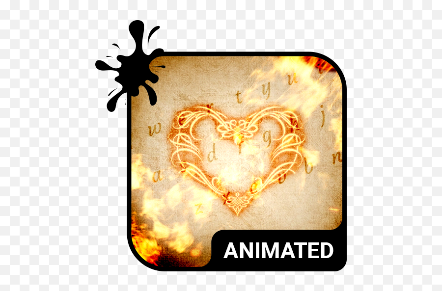 Love Scroll Animated Keyboard U2013 Apps On Google Play - Icon Emoji,Fantastic Moving Heart Emojis