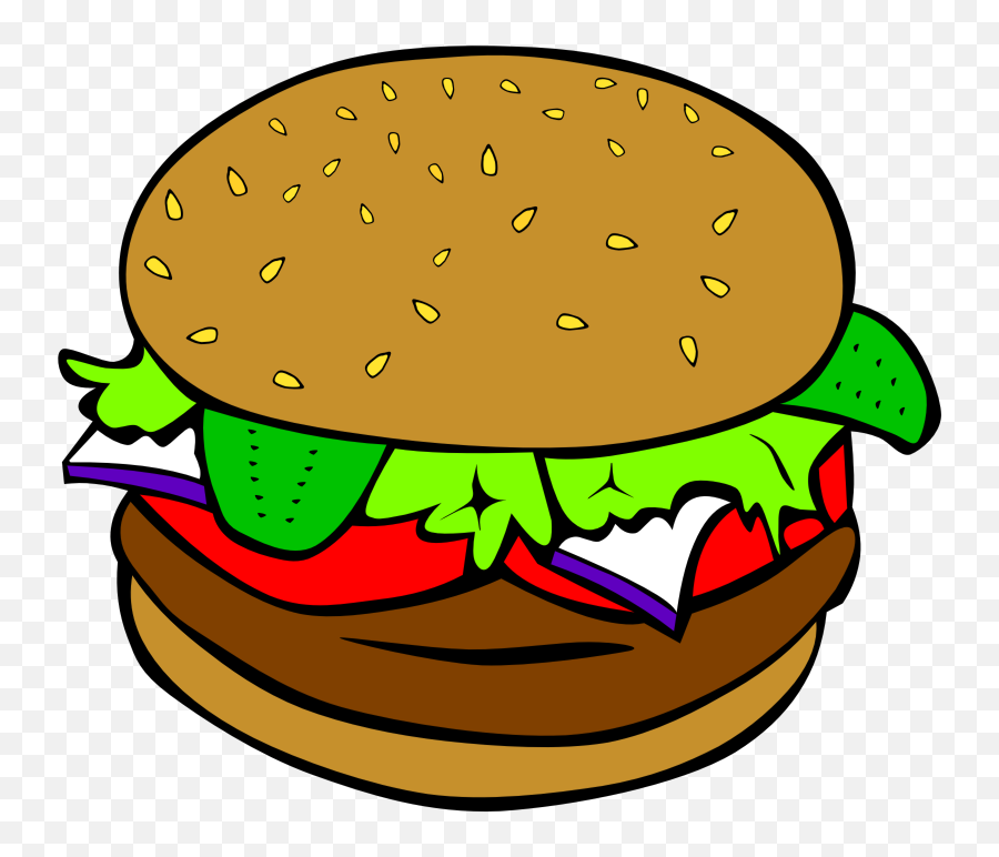 Hamburger Png No Cheese U0026 Free Hamburger No Cheesepng - Food Clipart Transparent Background Emoji,Hamburger Emoji