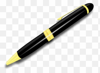 Black Pen - Pen Vector Emoji,Emoji Pens