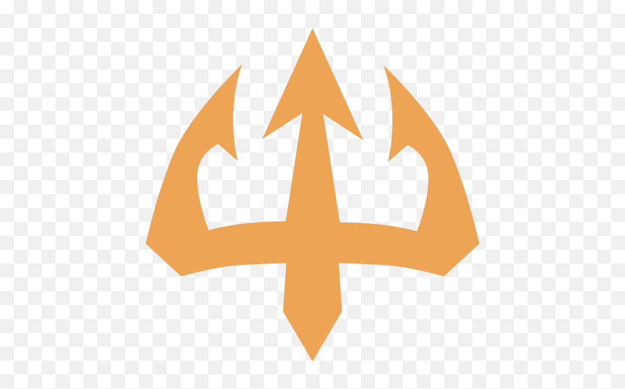 Trident Emblem Id 12060 Emojicouk - Trident Emblem,Raised Arms Emoji