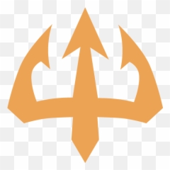 Trident Emblem Id 12060 Emojicouk - Trident Emblem,Raised Arms Emoji