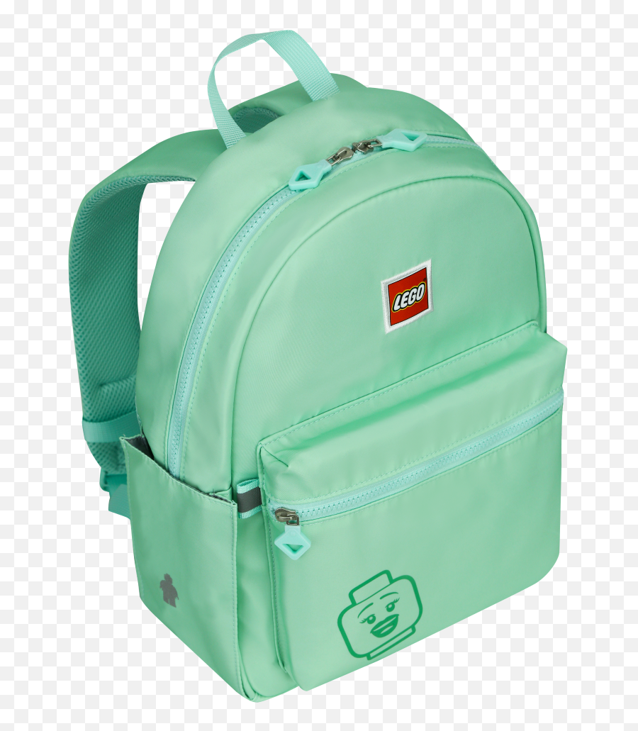 Lego Backpack Emoji Mint Tribini Joy - Solid,Bookbag Emoji Png