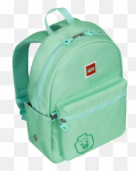 Lego Backpack Emoji Mint Tribini Joy - Solid,Bookbag Emoji Png