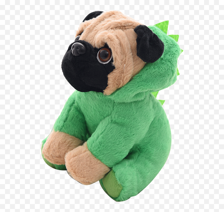 2021 Pug Dog Stuffed Animal Plush Toys Pillow Car Decoration - Soft Emoji,Pug Dog Emoticons