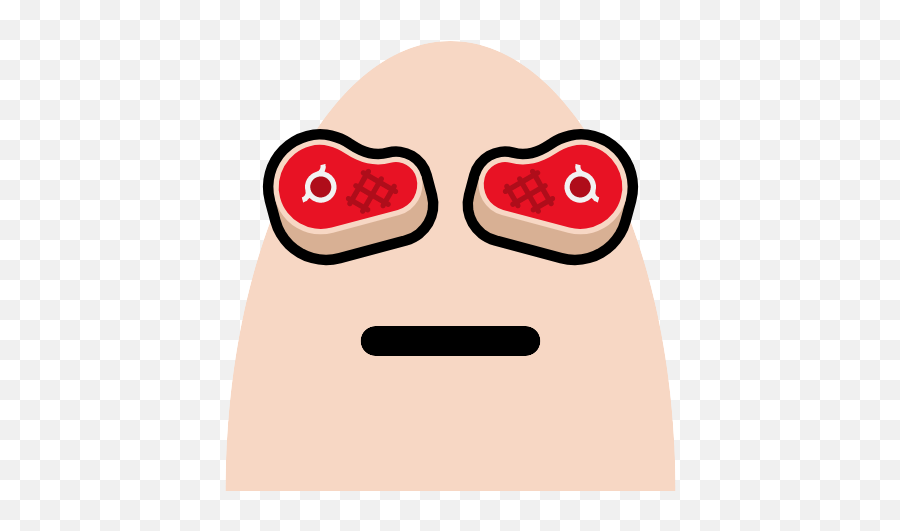 Meat Eyes Emoji Colores De Piel Constructora,Enamored Emoticon