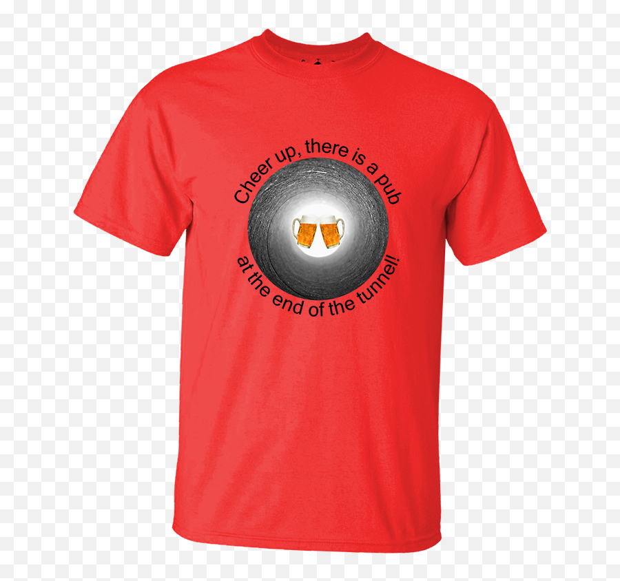 Cheer Up There Is A Pub At The End Of The Tunnel U2013 Red T Emoji,Cheer Emojis