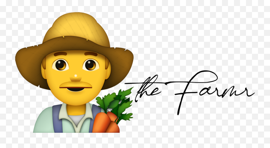 Thefarmr Emoji,Carrot Emoji
