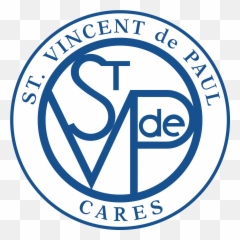 St Vincent De Paul Cares Mightycause Emoji,Paus Button Emoticon