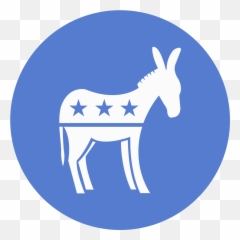 Election Donkey Icon - Blue Donkey Png Emoji,Donkey Emoji Download