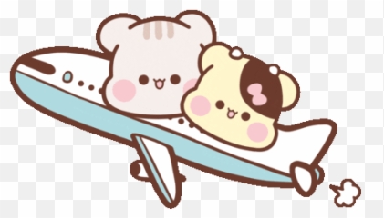 Via Giphy Cute Gif Cute Drawings Cute Cartoon - Take Off Gif Clipart Emoji,Wechat Emoticons Gif