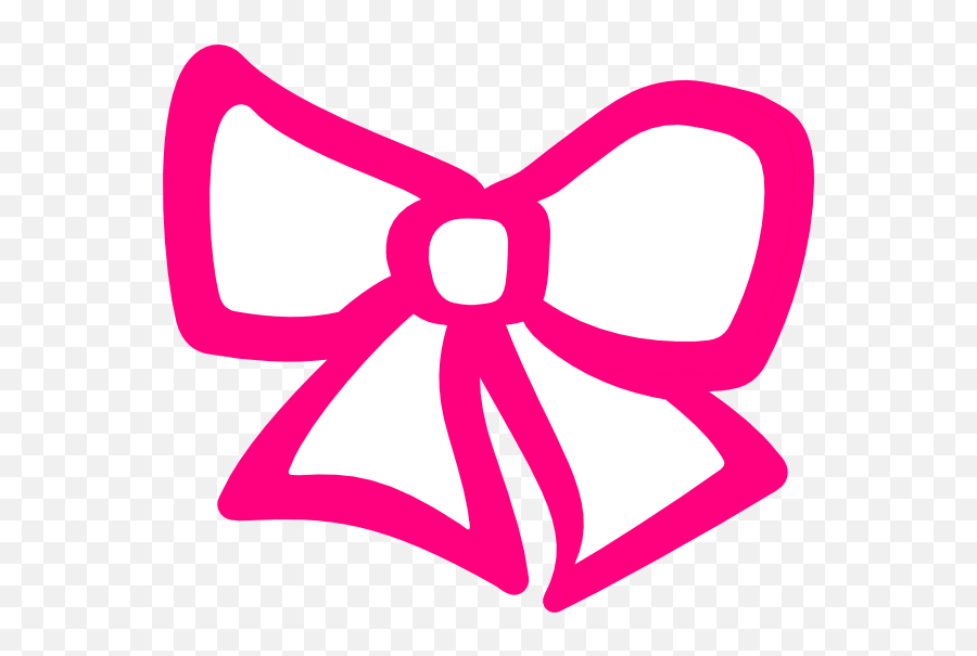 Hair Bow Clip Art - Pink Ribbon Young Goodman Brown Emoji,Emoji Cheer Bow
