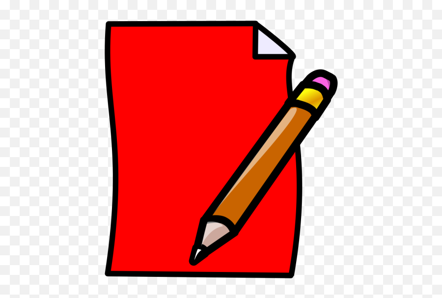 Brown Paper Bag Png Svg Clip Art For Web - Download Clip Red Pen And Paper Clipart Emoji,Paper Pencil Boy Emoji