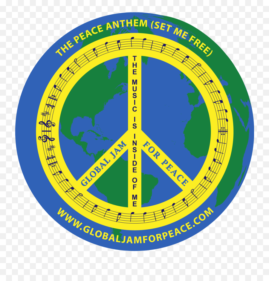 Excellent Programs - The Global Jam For Peace Checkpoint Charlie Emoji,Peace Emoticon Text