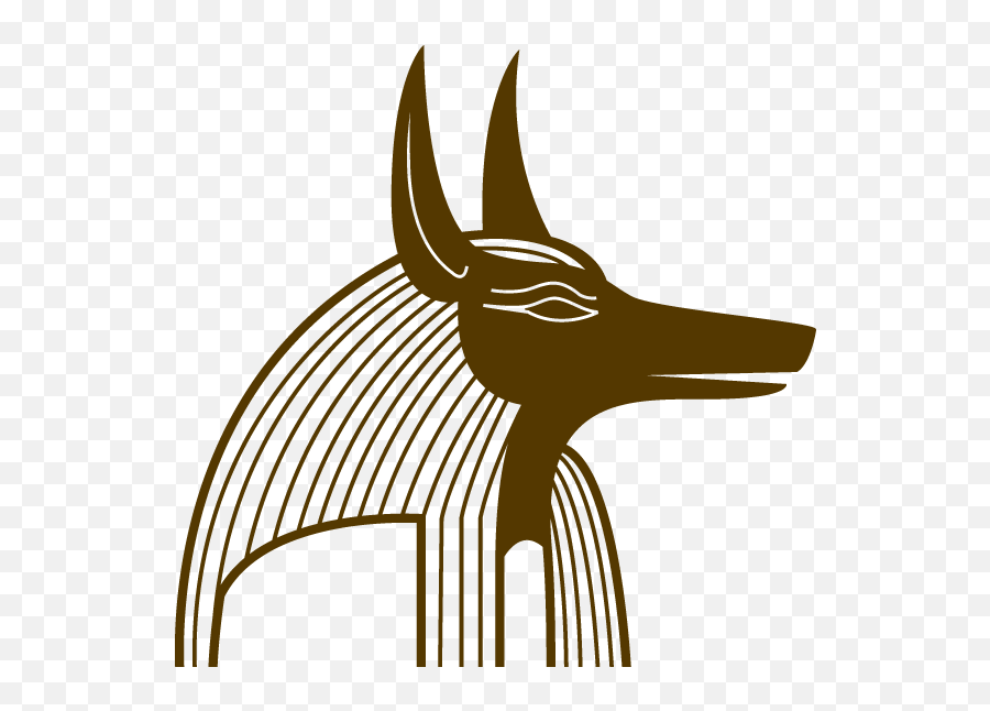 Egyptian Anubis Symbols Clipart - Full Size Clipart Anubis Head Piece Emoji,Hieroglyph Emoji