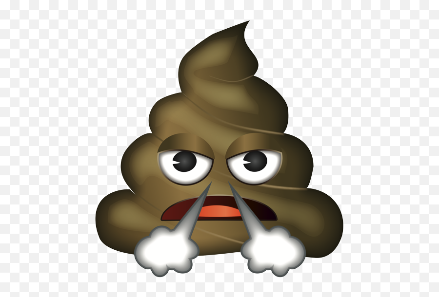 Emoji U2013 The Official Brand Raging Poo - Poop Emoji With Mustache,Angry Emoji Icon