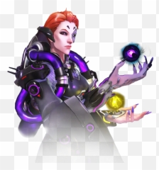 Moira - Overwatch Characters Moira Emoji,Emotions Mercy Overwatch