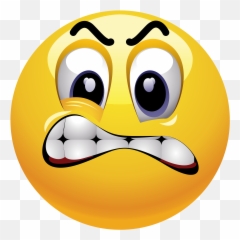 Mad Emoji Decal - Mad Emoji,Mad Emoji Emoticon