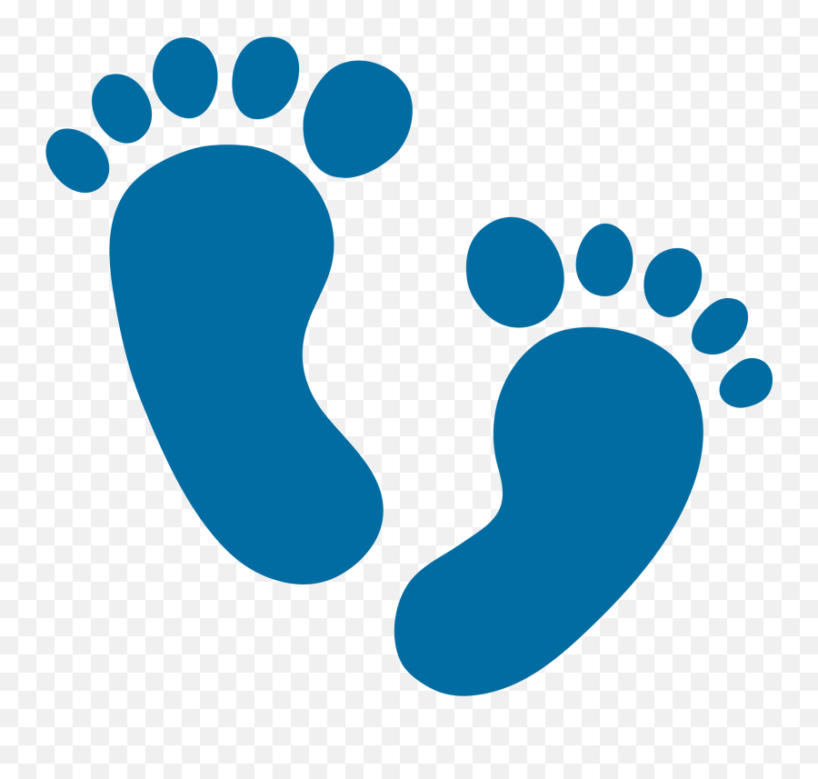 Download Foot - Transparent Background Baby Feet Clipart Emoji,Foot Emoji