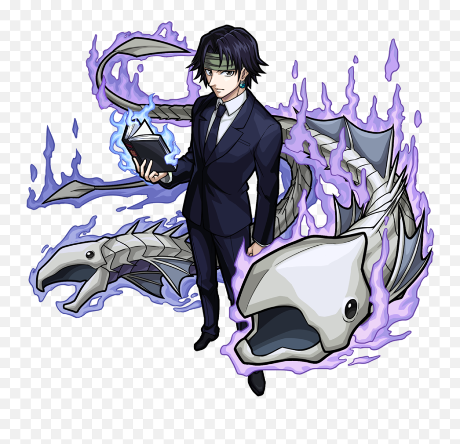 Chrollo Lucilfer - Hunter X Hunter Chrollo Sticker Emoji,Nen Aura Emotions