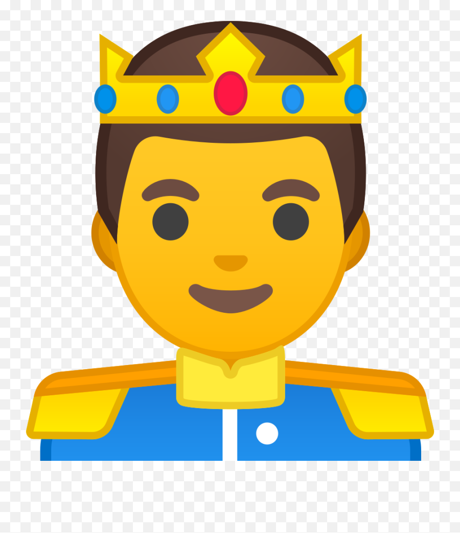 Prince Free Icon Of Noto Emoji People Profession - Prince Emoji,Edward Emoji