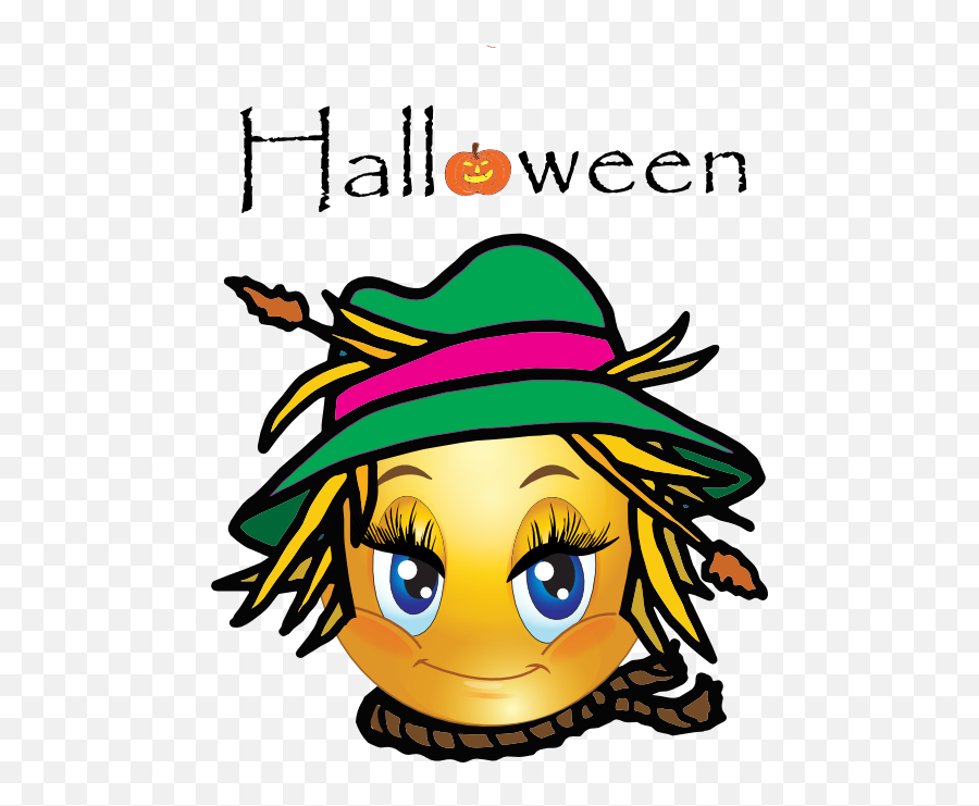 Scarecrow Smiley Emoticon Clipart I2clipart - Royalty Free Scarecrow Face Coloring Page Emoji,