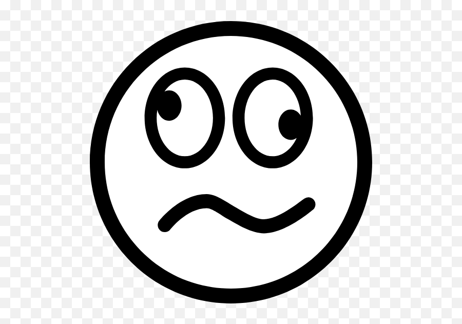 Befuddled Smiley Face Graphic - Many Moods Do We Have Emoji,Blank Face Emoji