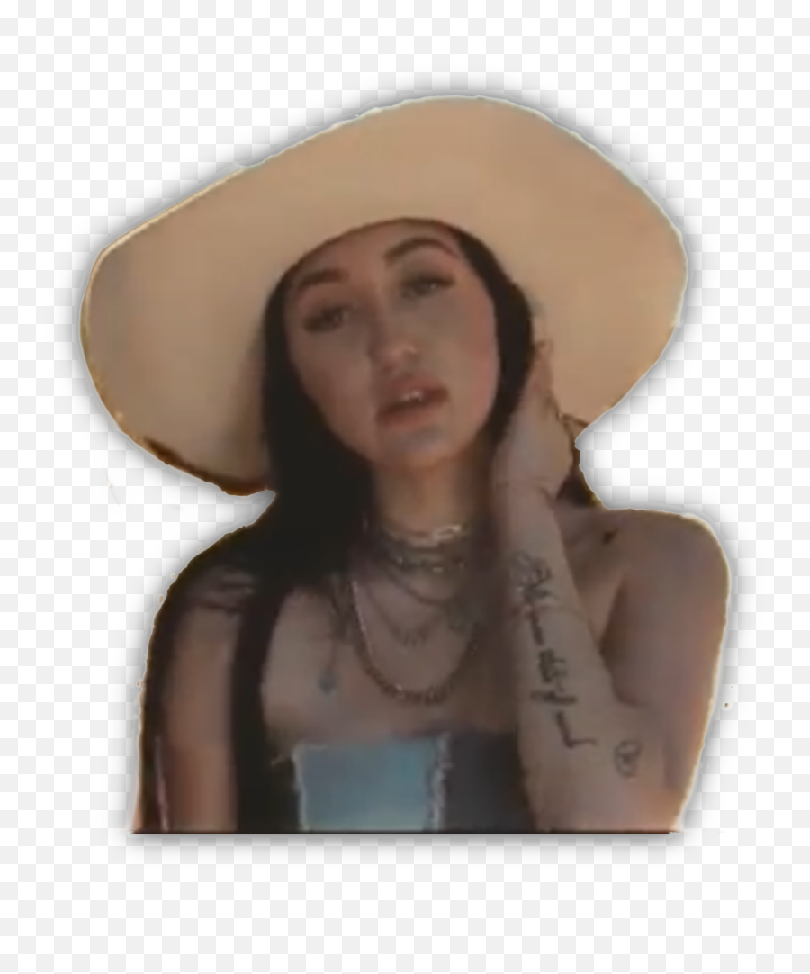 Noahcyrus Sticker - Costume Hat Emoji,Noah Cyrus Emojis