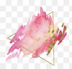 Pink Golden Acuarela Sticker By An Love Hendery - Splash Watercolor Acuarela Png Emoji,Acuarela Emojis
