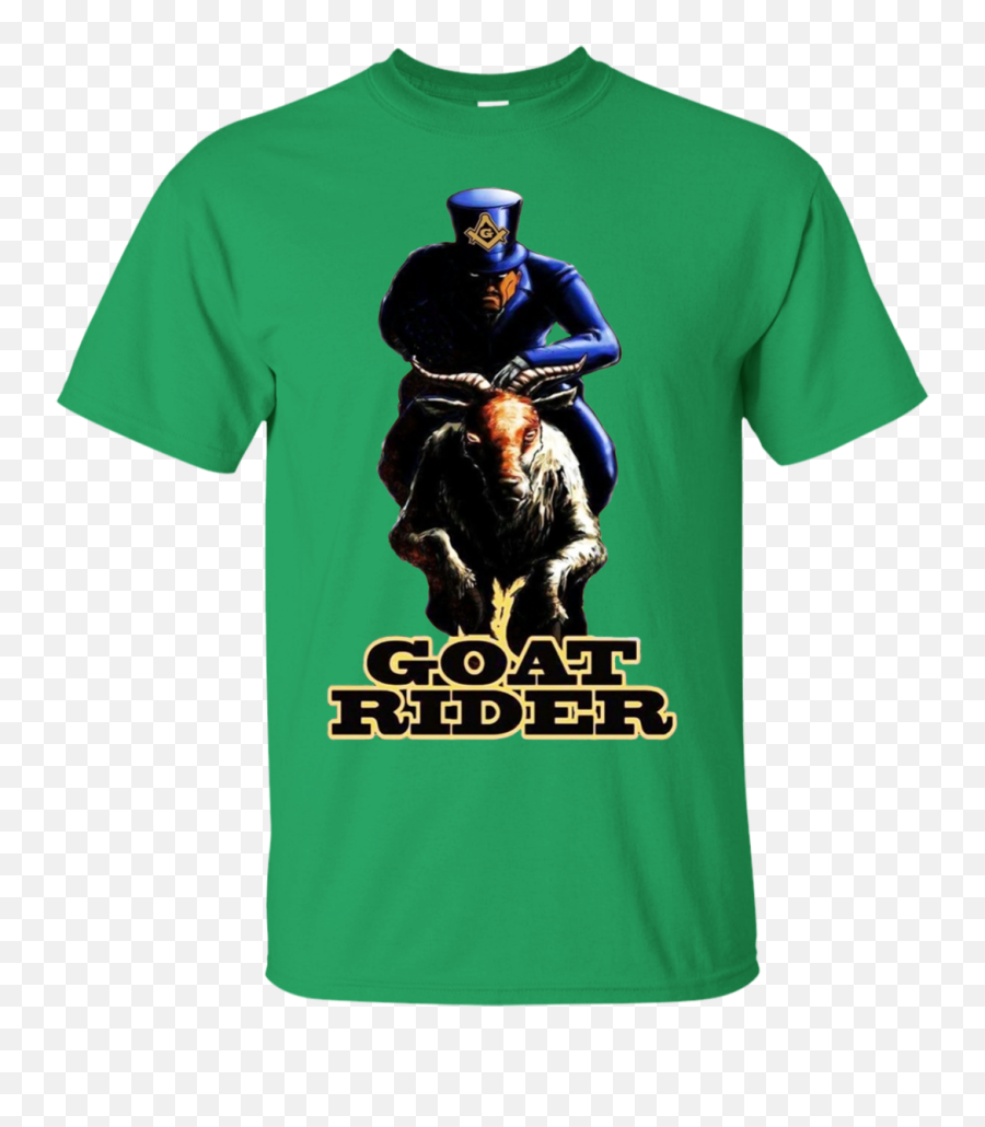 Mens Masonic Goat Rider T Shirt Mason - Grateful Dead Buffalo Bills Shirt Emoji,Masonic Emoji