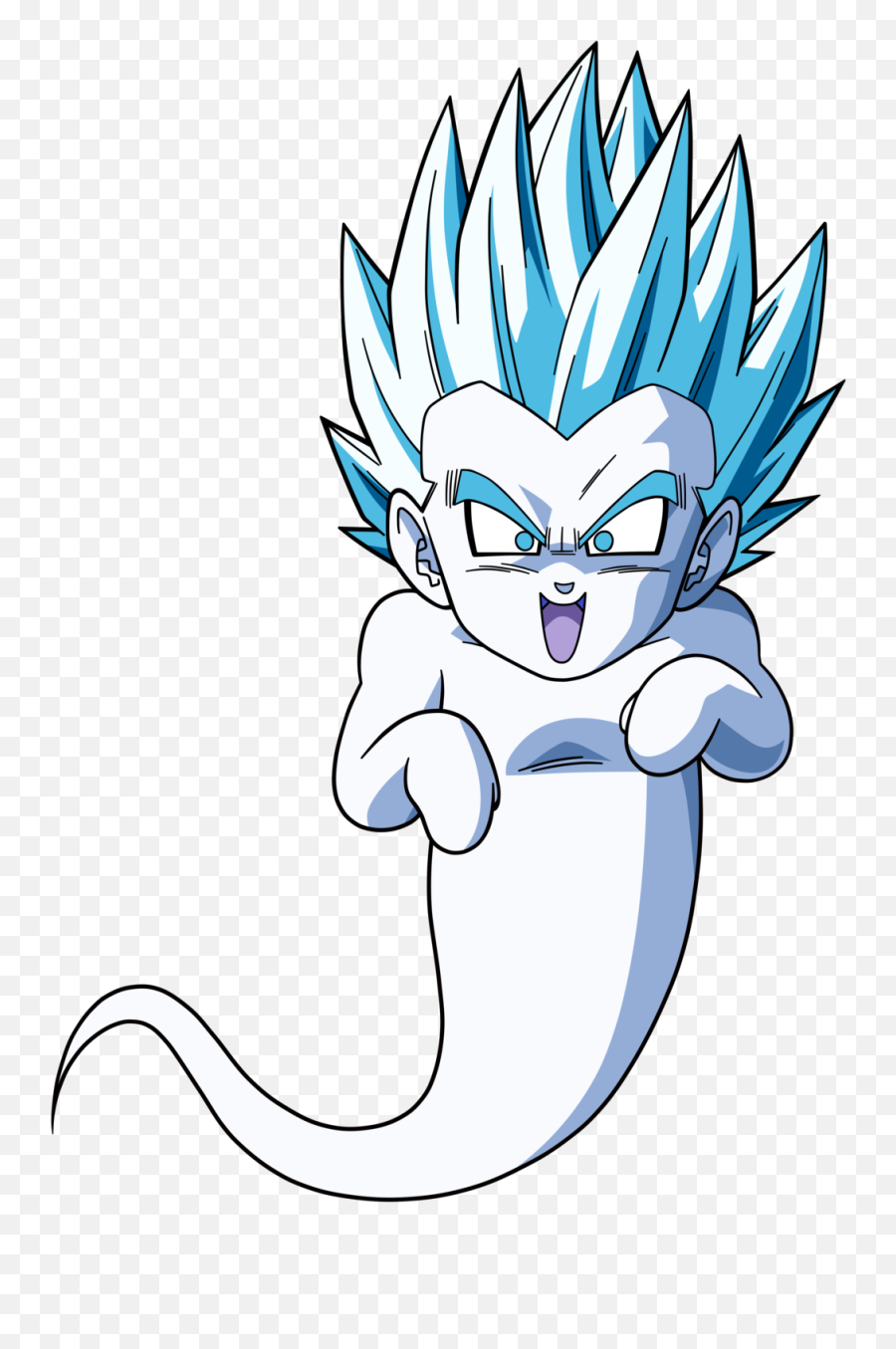 Ssj Kamikaze Ghost - Dragon Ball Z Ghost Emoji,Dbz Emoji