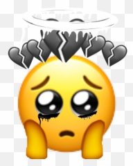 The Most Edited Sademojis Picsart - Pleading Emoji,Dada Emoticon