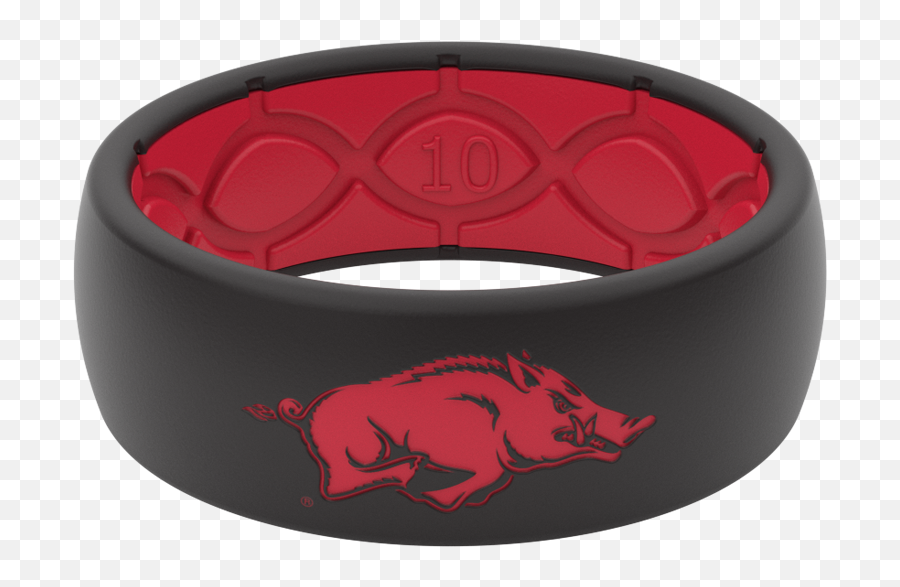 Arkansas Silicone Wedding Ring - Solid Emoji,How Do I Make An Arkansas Razorbazk Emoticon