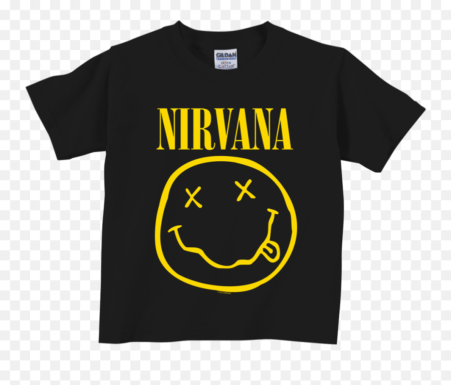 6 - 24 Month Baby Tshirt Nirvana Oversized Classic Print Nirvana Tee Emoji,Diy Emoticon Costume
