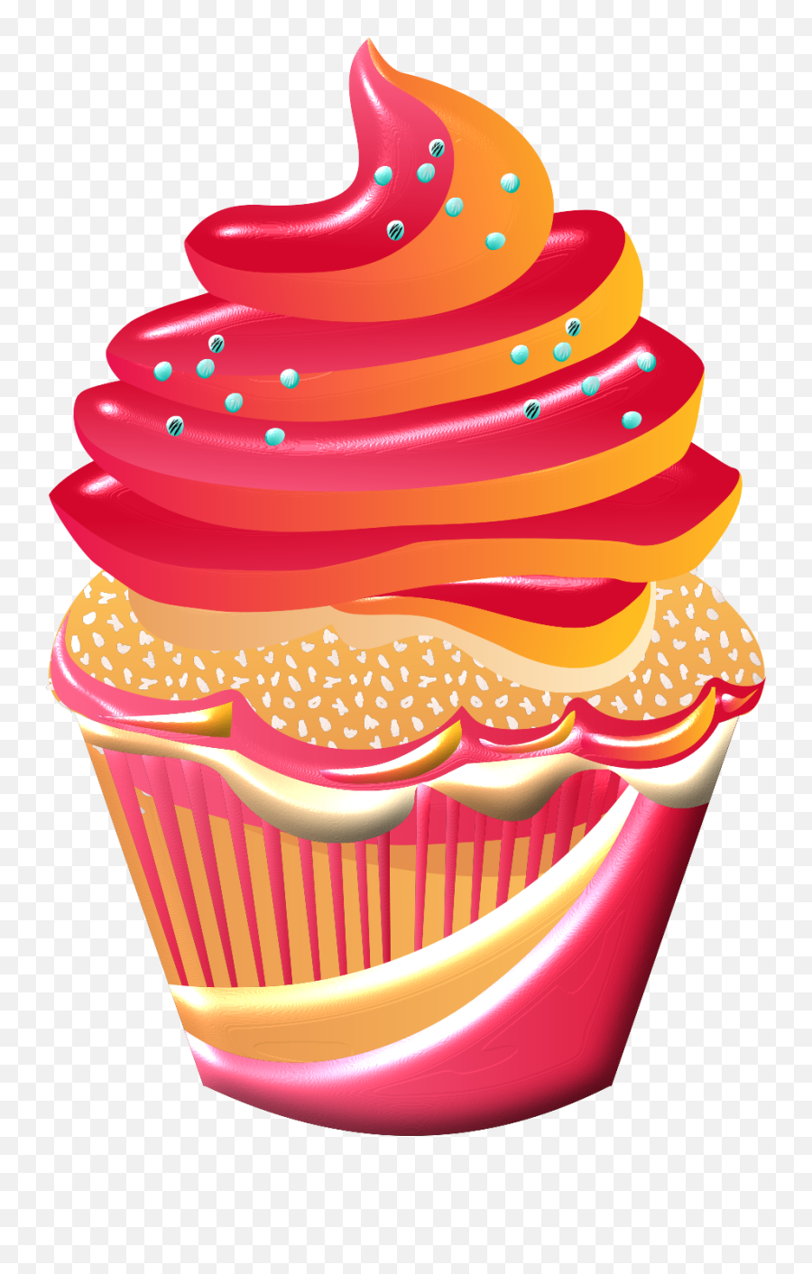 Cartoon Cupcake Clipart Png Emoji,Where To Buy Emoji Cupcakes