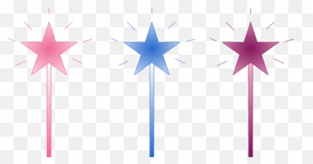 Wand Magic Star Isolated Public Domain - Grubhub Ratings Emoji,Magical Wand Emoticon